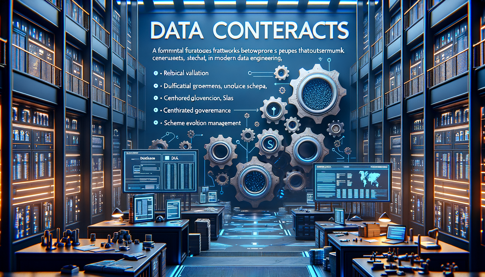 The Data Engineer's Guide to Mastering Data Contracts and Schema Evolution Header Image