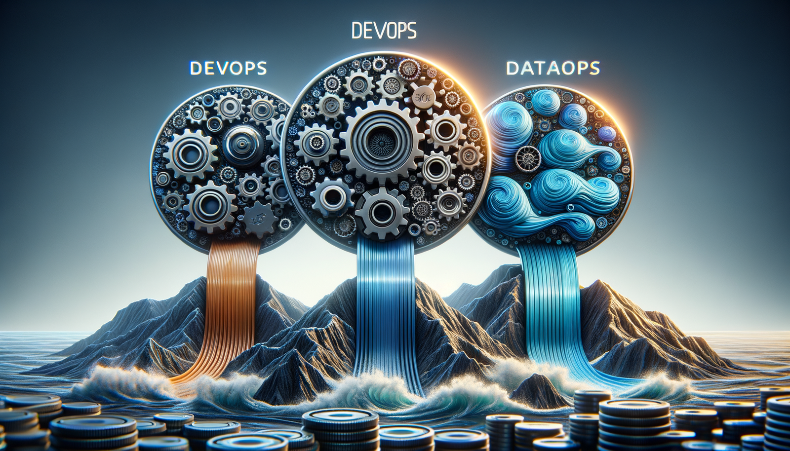 Contrasting MLOps with Traditional DevOps and DataOps Image